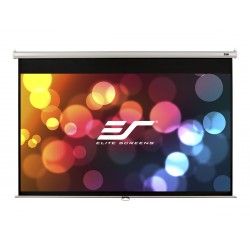 M113NWS1 | Manual Series | Diagonal 113 " | 1:1 | Viewable screen width (W) 203 cm | White
