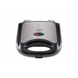 Adler | AD 3015 | Sandwich maker | 750 W | Number of plates 1 | Number of pastry 2 | Black