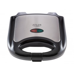 Adler | AD 3015 | Sandwich maker | 750 W | Number of plates 1 | Number of pastry 2 | Black