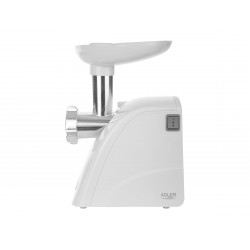 Adler AD 4803 Meat mincer, Power 800W, Bowl, Middle size sieve, Mince sieve, Poppy sieve, Plunger, Sausage filler Adler