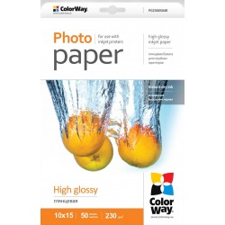 ColorWay | 200 g/m | A4 | A4 | High Glossy Photo Paper