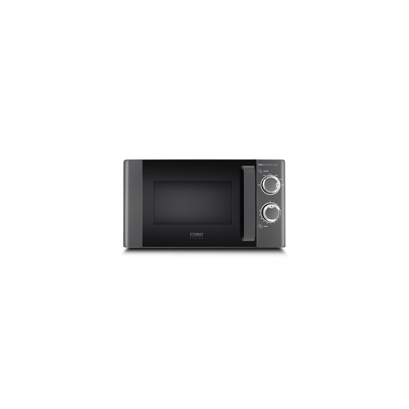 Caso | M20 Ecostyle | Microwave oven | Free standing | 20 L | 700 W | Black