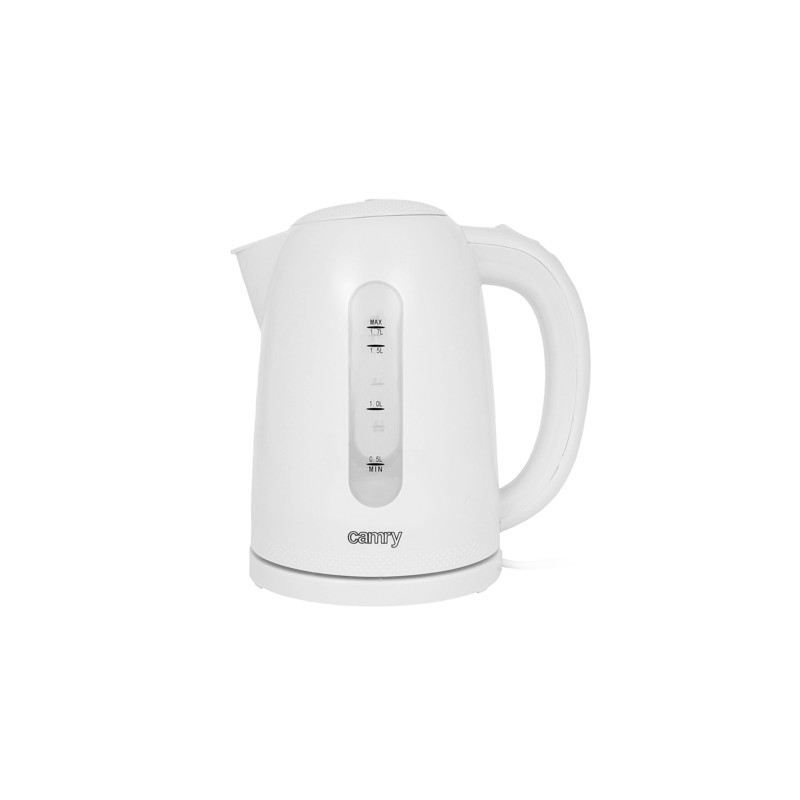 Camry | Kettle | CR 1254 | Standard | 2200 W | 1.7 L | Plastic | 360 rotational base | White