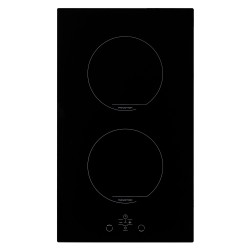 Simfer | H3.020.DEISP | Hob | Induction | Number of burners/cooking zones 2 | Touch | Timer | Black
