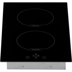Simfer | H3.020.DEISP | Hob | Induction | Number of burners/cooking zones 2 | Touch | Timer | Black