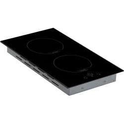 Simfer | H3.020.DEISP | Hob | Induction | Number of burners/cooking zones 2 | Touch | Timer | Black