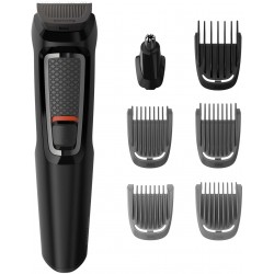 Philips | MG3740/15 9-in-1 | Face and Hair Trimmer | Cordless | Number of length steps | Black