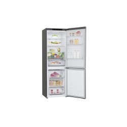 LG | GBB61PZJMN | Refrigerator | Energy efficiency class E | Free standing | Combi | Height 186 cm | No Frost system | Fridge ne