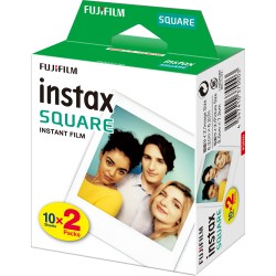 Fujifilm | Instax Square Glossy Instant film (2x10pl) | 86 x 72 mm | Image dimensions: 62 62 mm | Quantity 20