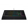 Corsair | Rubber Dome | K55 RGB PRO | Gaming keyboard | Gaming Keyboard | RGB LED light | US | Wired | Black