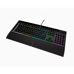 Corsair | Rubber Dome | K55 RGB PRO | Gaming keyboard | Gaming Keyboard | RGB LED light | US | Wired | Black