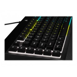 Corsair | Rubber Dome | K55 RGB PRO | Gaming keyboard | Gaming Keyboard | RGB LED light | US | Wired | Black