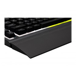 Corsair | Rubber Dome | K55 RGB PRO | Gaming keyboard | Gaming Keyboard | RGB LED light | US | Wired | Black