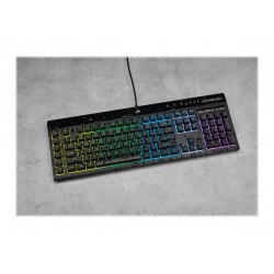 Corsair | Rubber Dome | K55 RGB PRO | Gaming keyboard | Gaming Keyboard | RGB LED light | US | Wired | Black