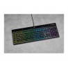 Corsair | Rubber Dome | K55 RGB PRO | Gaming keyboard | Gaming Keyboard | RGB LED light | US | Wired | Black