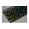 Corsair | Rubber Dome | K55 RGB PRO | Gaming keyboard | Gaming Keyboard | RGB LED light | US | Wired | Black
