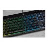 Corsair | Rubber Dome | K55 RGB PRO | Gaming keyboard | Gaming Keyboard | RGB LED light | US | Wired | Black