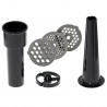 Adler | Meat mincer | AD 4811 | Black | 600 W | Number of speeds 1 | Throughput (kg/min) 1.8 | 3 replaceable sieves: 3mm for gri