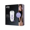 Braun | SE5505P Silk-epil | Epilator | Operating time (max) min | Bulb lifetime (flashes) | Number of power levels | White