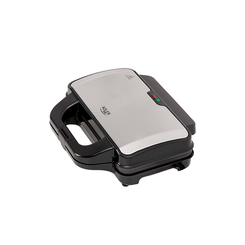 Adler | AD 3043 | Sandwich maker | 900 W | Number of plates 1 | Number of pastry 2 | Black