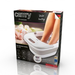 Camry | Foot massager | CR 2174 | Number of massage zones | Bubble function | Heat function | 450 W | White/Silver