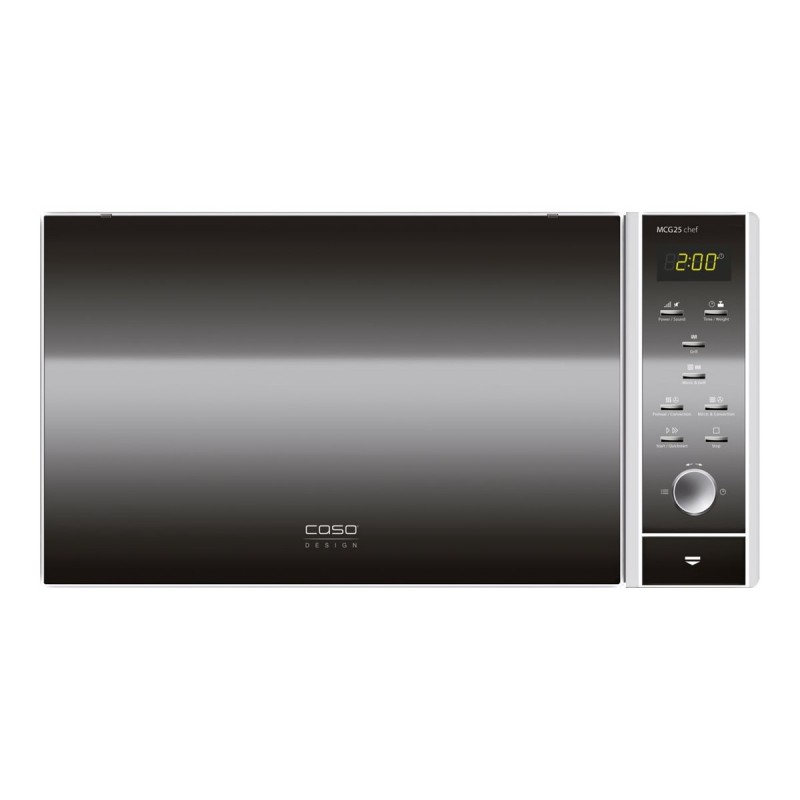 Caso | MCG 25 Chef | Microwave Oven with Grill and Convection | Free standing | 25 L | 900 W | Convection | Grill | Stainless st