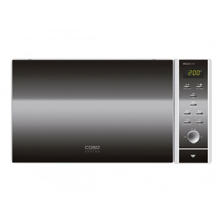 Caso | MCG 25 Chef | Microwave Oven with Grill and Convection | Free standing | 25 L | 900 W | Convection | Grill | Stainless st