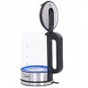Mesko | Kettle | MS 1301b | Electric | 1850 W | 1.7 L | Glass/Stainless steel | 360 rotational base | Black
