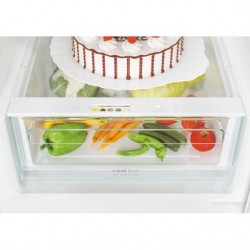 Candy | CCE4T618EB | Refrigerator | Energy efficiency class E | Free standing | Combi | Height 185 cm | No Frost system | Fridge