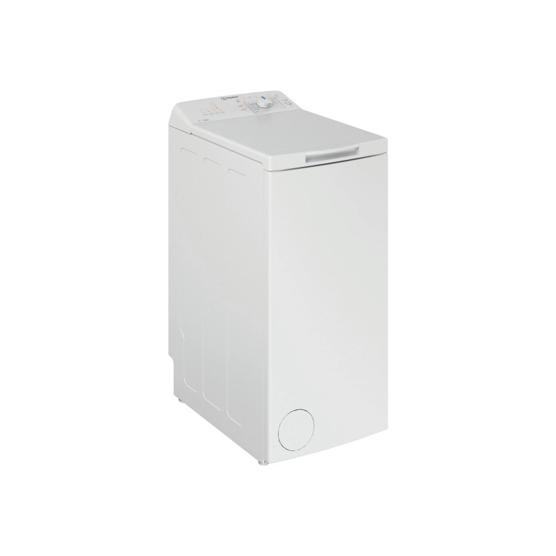 INDESIT | BTW L60400 EE/N | Washing machine | Energy efficiency class C | Top loading | Washing capacity 6 kg | 951 RPM | Depth 