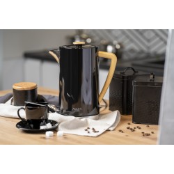 Adler | Kettle | AD 1347b | Electric | 2200 W | 1.5 L | Stainless steel | 360 rotational base | Black