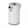 Adler | Kettle | AD 1347w | Electric | 2200 W | 1.5 L | Stainless steel | 360 rotational base | White