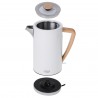 Adler | Kettle | AD 1347w | Electric | 2200 W | 1.5 L | Stainless steel | 360 rotational base | White