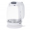 Mesko | Kettle | MS 1302w | Electric | 2200 W | 1.7 L | Glass | 360 rotational base | White
