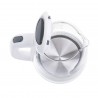 Mesko | Kettle | MS 1302w | Electric | 2200 W | 1.7 L | Glass | 360 rotational base | White