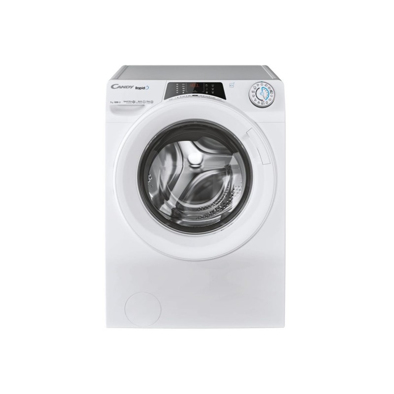 Candy | RO4 1274DWMT/1-S | Washing Machine | Energy efficiency class A | Front loading | Washing capacity 7 kg | 1200 RPM | Dept