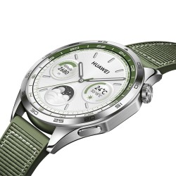 GT 4 | 4 | Smart watch | GPS (satellite) | AMOLED | 46 mm | 46mm | Waterproof | Green Woven
