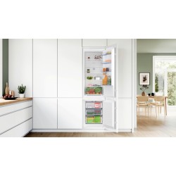 Bosch | KIN96NSE0 Series 2 | Refrigerator | Energy efficiency class E | Built-in | Combi | Height 193.5 cm | No Frost system | F