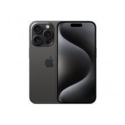 Apple | iPhone 15 Pro | Black Titanium | 6.1 " | Super Retina XDR display with ProMotion | Apple | A17 Pro | Internal RAM 8 GB |