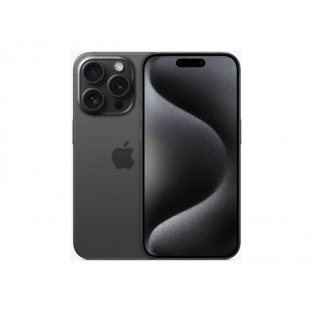 Apple | iPhone 15 Pro | Black Titanium | 6.1 " | Super Retina XDR display with ProMotion | Apple | A17 Pro | Internal RAM 8 GB |