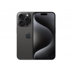 Apple | iPhone 15 Pro | Black Titanium | 6.1 " | Super Retina XDR display with ProMotion | Apple | A17 Pro | Internal RAM 8 GB |