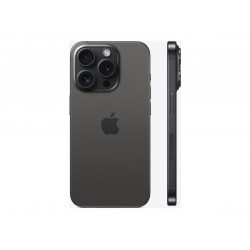 Apple | iPhone 15 Pro | Black Titanium | 6.1 " | Super Retina XDR display with ProMotion | Apple | A17 Pro | Internal RAM 8 GB |
