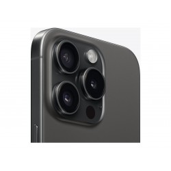 Apple | iPhone 15 Pro | Black Titanium | 6.1 " | Super Retina XDR display with ProMotion | Apple | A17 Pro | Internal RAM 8 GB |