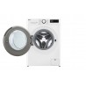 LG | F2DR509S1W | Washing machine with dryer | Energy efficiency class A | Front loading | Washing capacity 9 kg | 1200 RPM | De