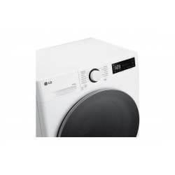 LG | F2DR509S1W | Washing machine with dryer | Energy efficiency class A | Front loading | Washing capacity 9 kg | 1200 RPM | De