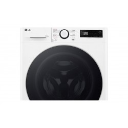LG | F2DR509S1W | Washing machine with dryer | Energy efficiency class A | Front loading | Washing capacity 9 kg | 1200 RPM | De