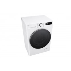 LG | F2DR509S1W | Washing machine with dryer | Energy efficiency class A | Front loading | Washing capacity 9 kg | 1200 RPM | De