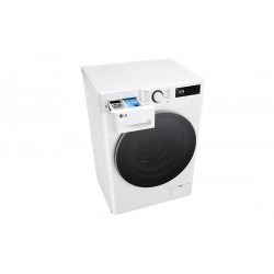LG | F2DR509S1W | Washing machine with dryer | Energy efficiency class A | Front loading | Washing capacity 9 kg | 1200 RPM | De