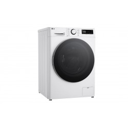 LG | F2DR509S1W | Washing machine with dryer | Energy efficiency class A | Front loading | Washing capacity 9 kg | 1200 RPM | De