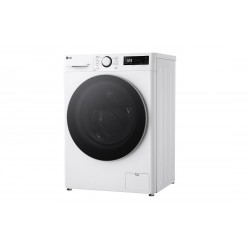 LG | F2DR509S1W | Washing machine with dryer | Energy efficiency class A | Front loading | Washing capacity 9 kg | 1200 RPM | De